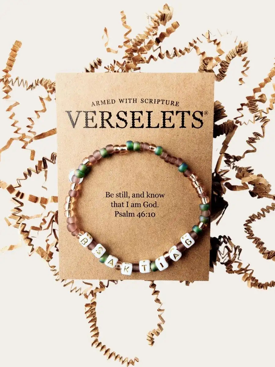 "Be still and know that I am God" VERSELET®