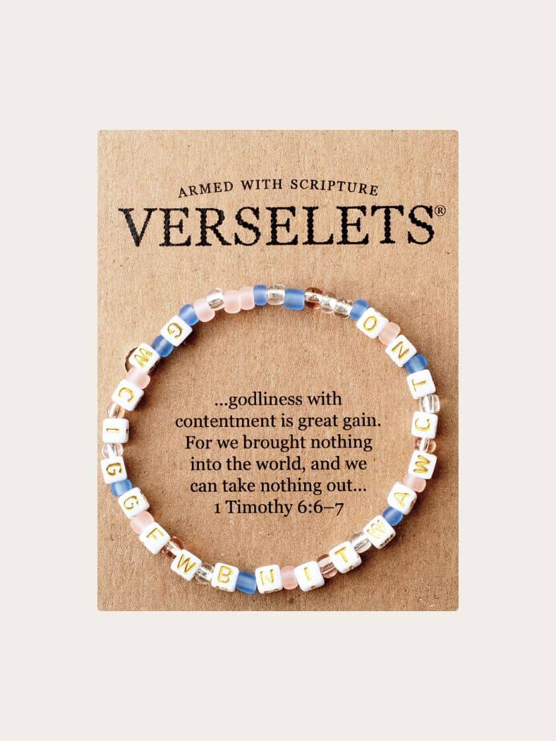 Godliness with contentment is great gain... VERSELET®