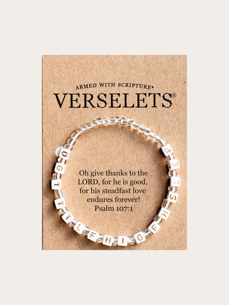 Oh give thanks to the LORD, for he is good... Verselets®