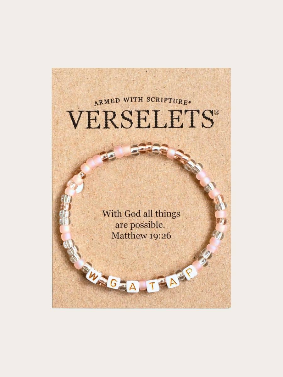 With God all things are possible... VERSELET®